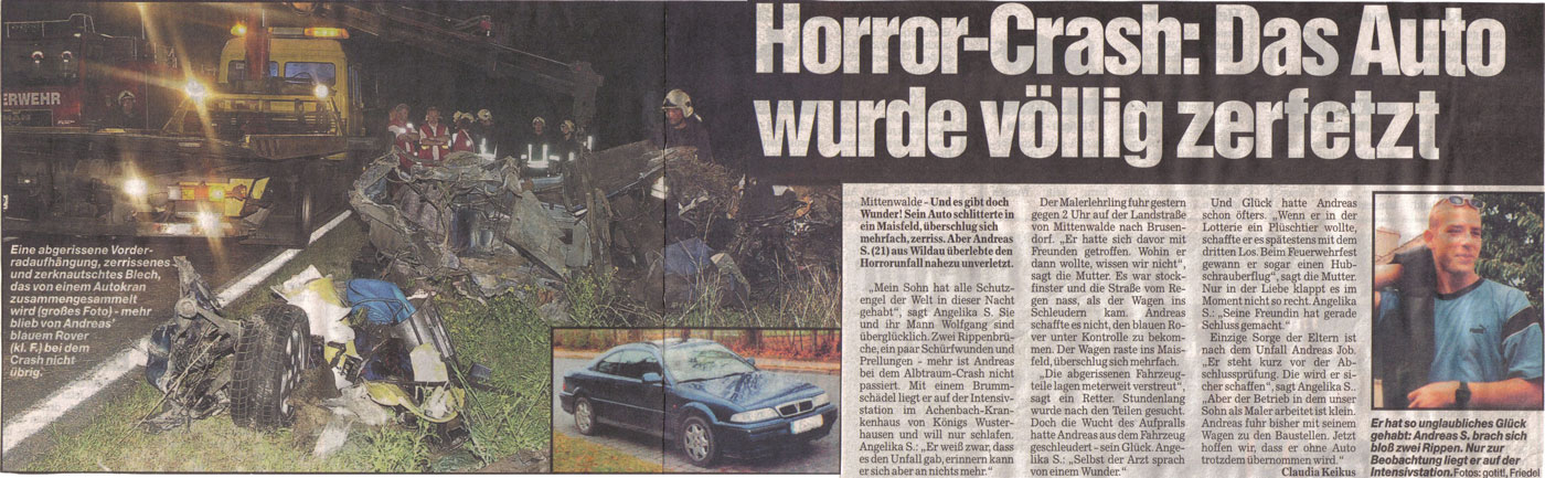 Zeitungsartikel © Berliner Kurier